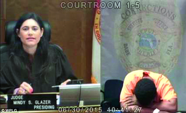 Mindy and Booth at a Miami court Mindy and Booth at a Miami court